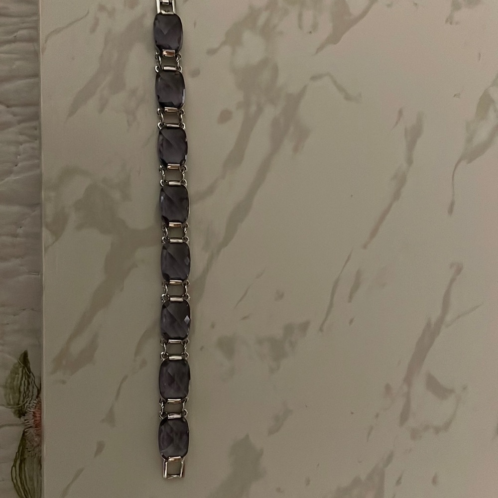 Swarovski Purple Crystal Bracelet